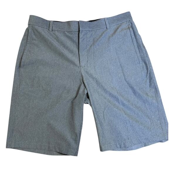 NIKE Grey Gray Dri Fit Performance Chino 10 inch Shorts Men's Size 33 - Picture 1 of 7